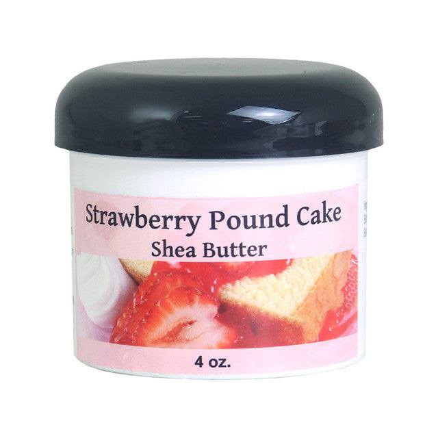 strawberry pound cake shea butter - 4 oz