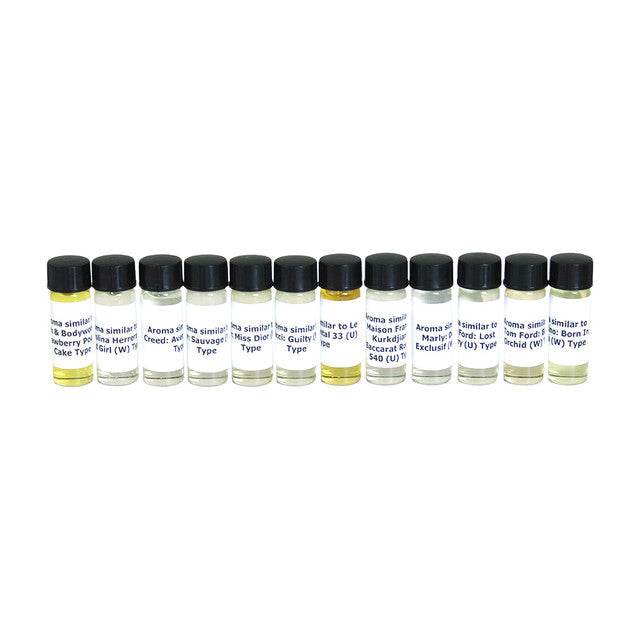 Set Of 12 New Edition Fragrance Oils - CUSTOMER FAVORITES Dram (1/8oz)